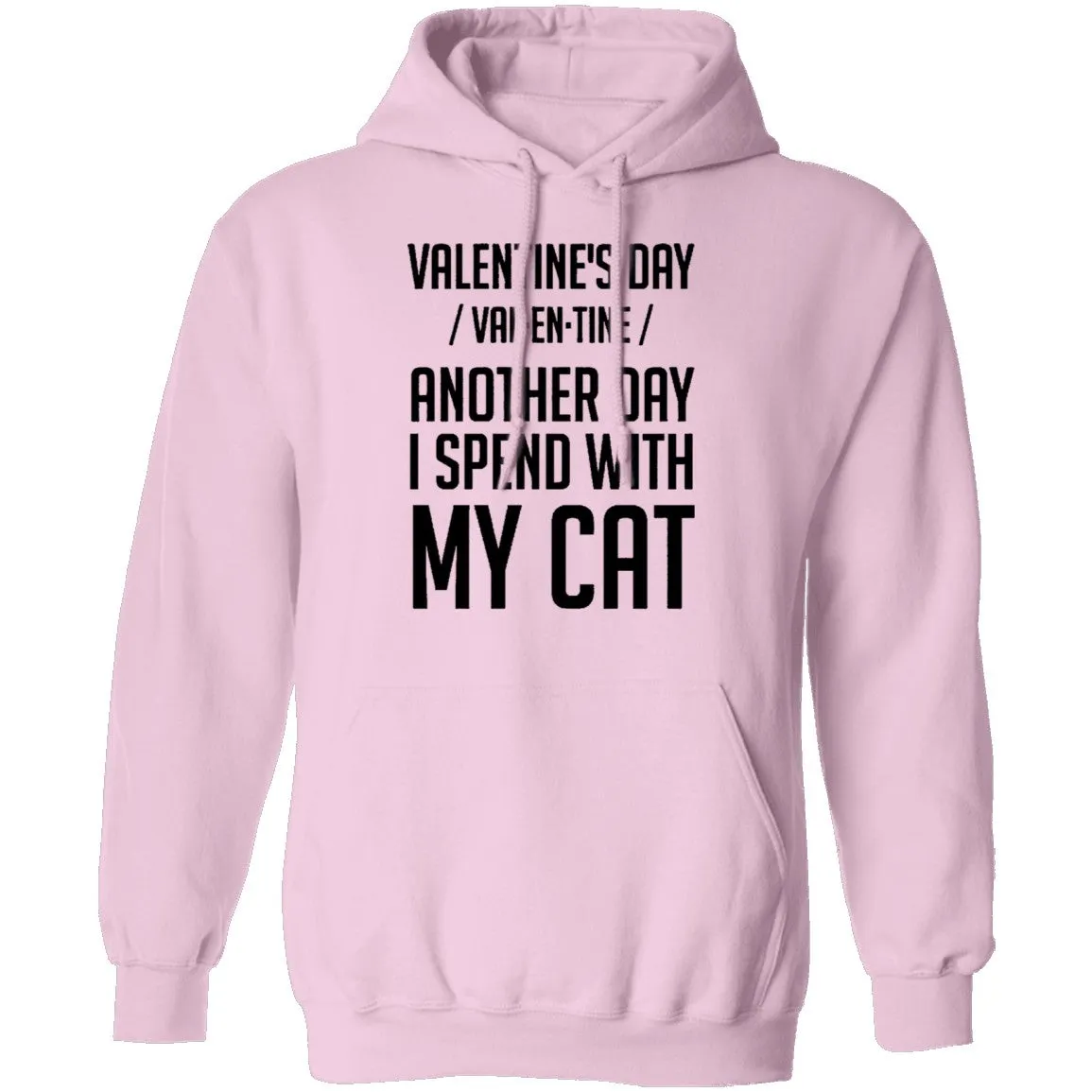 Valentine's Day - Another Day Spent With My Cat T-Shirt