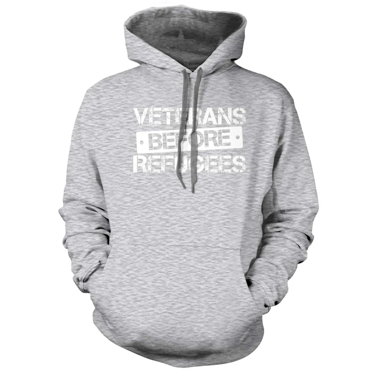 Veterans Before Refugees Hoodie