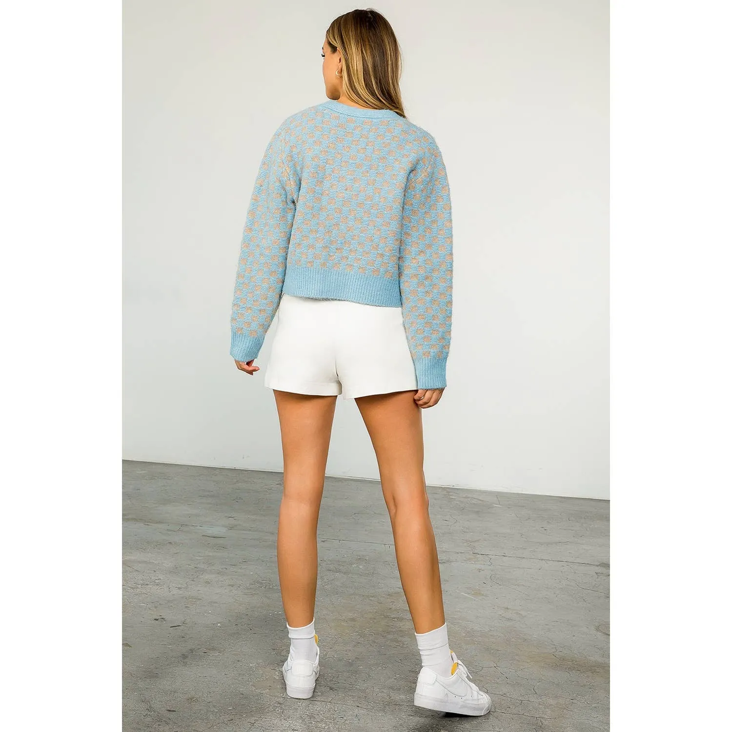 Villa Checkered Sweater