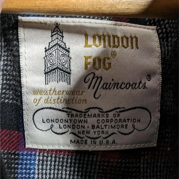 Vintage London Fog Jackets &amp; Coats Trench Coats Utility Gray Size 14 Reg