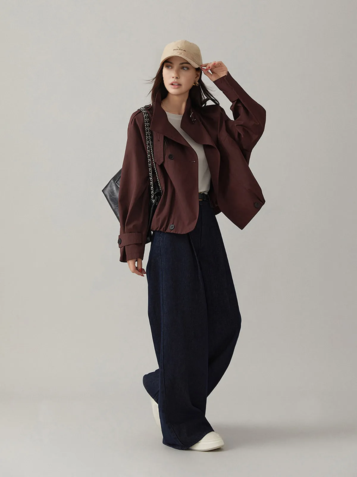 Vintage Loose Trench Coat