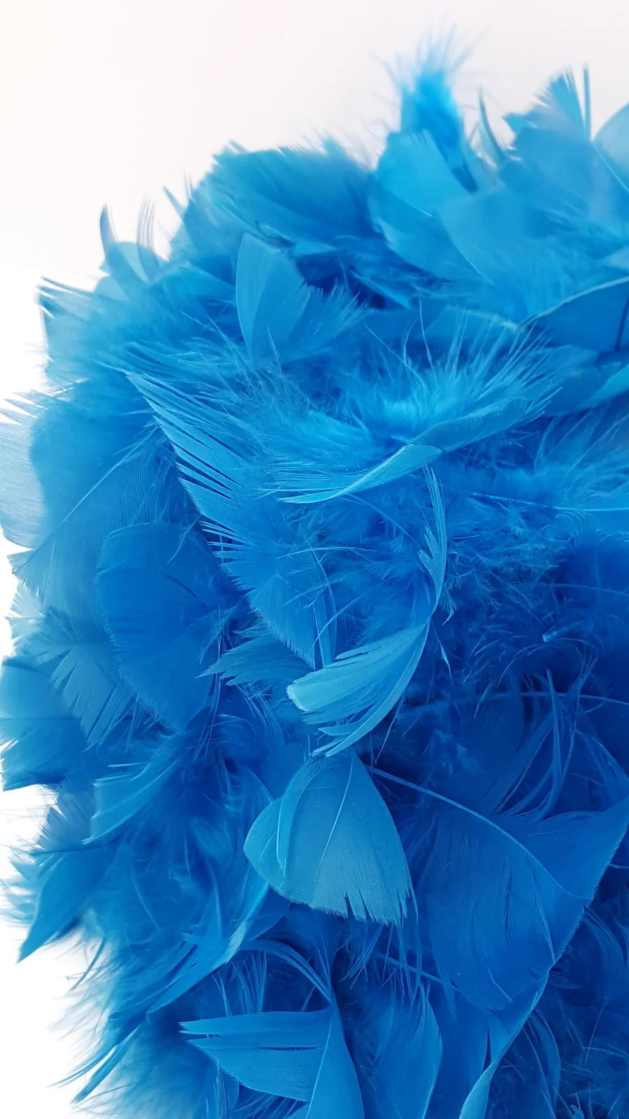 Vintage Wilshire Feather Hat Cobalt Blue Statement Hat Retro Designer Kitschy