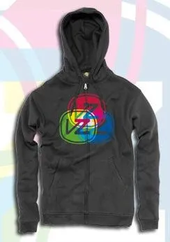 Vonzipper Zip Hooded Spectral charcoal