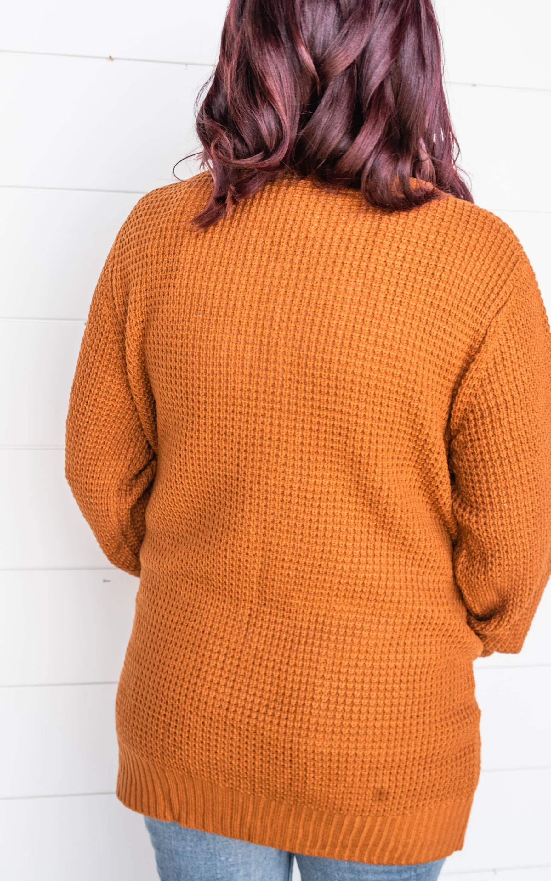 Waffle Knit Cardigan - Part 2 - Final Sale