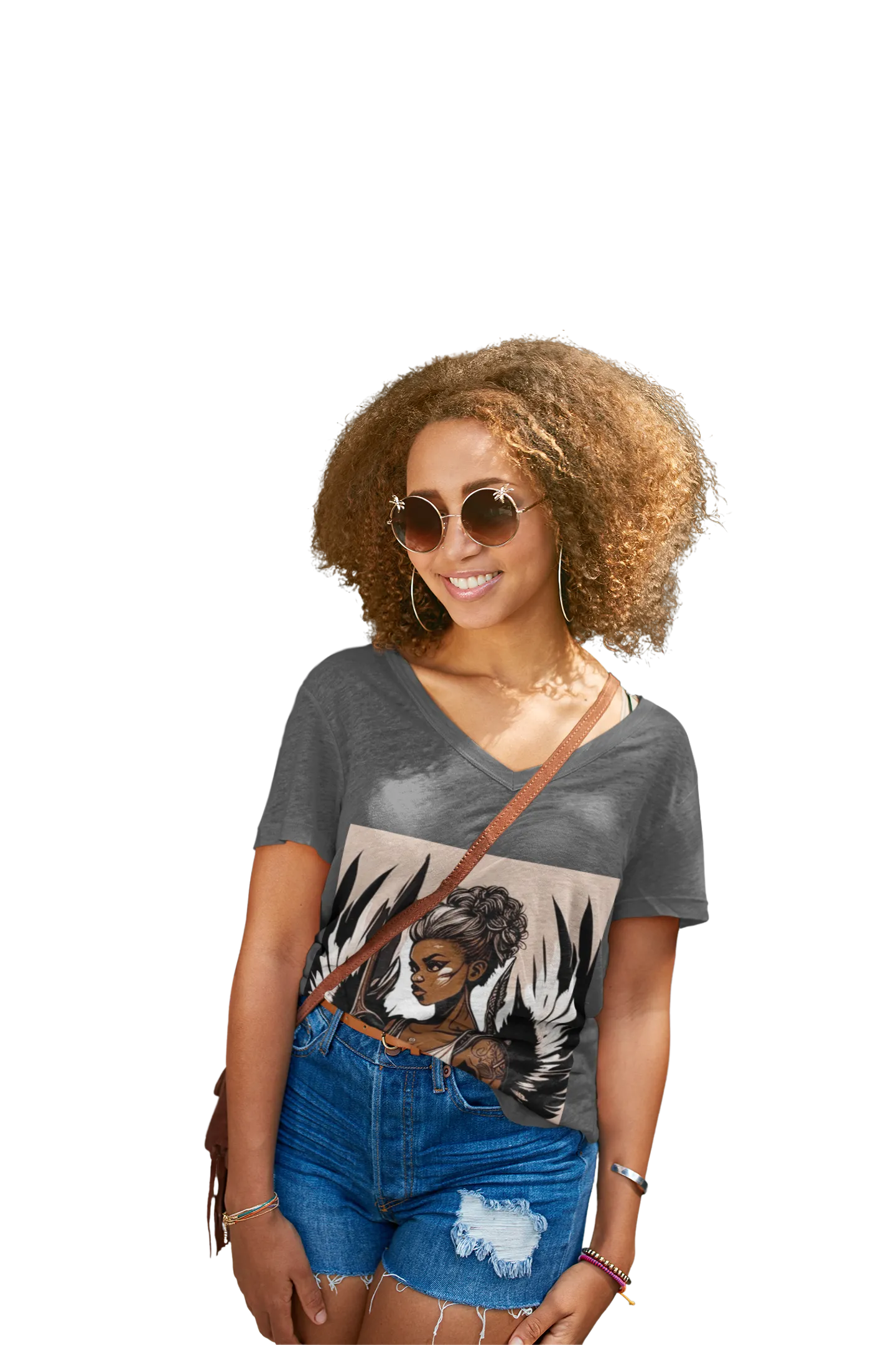 War angels graphic Prints Hoodies - T shirts