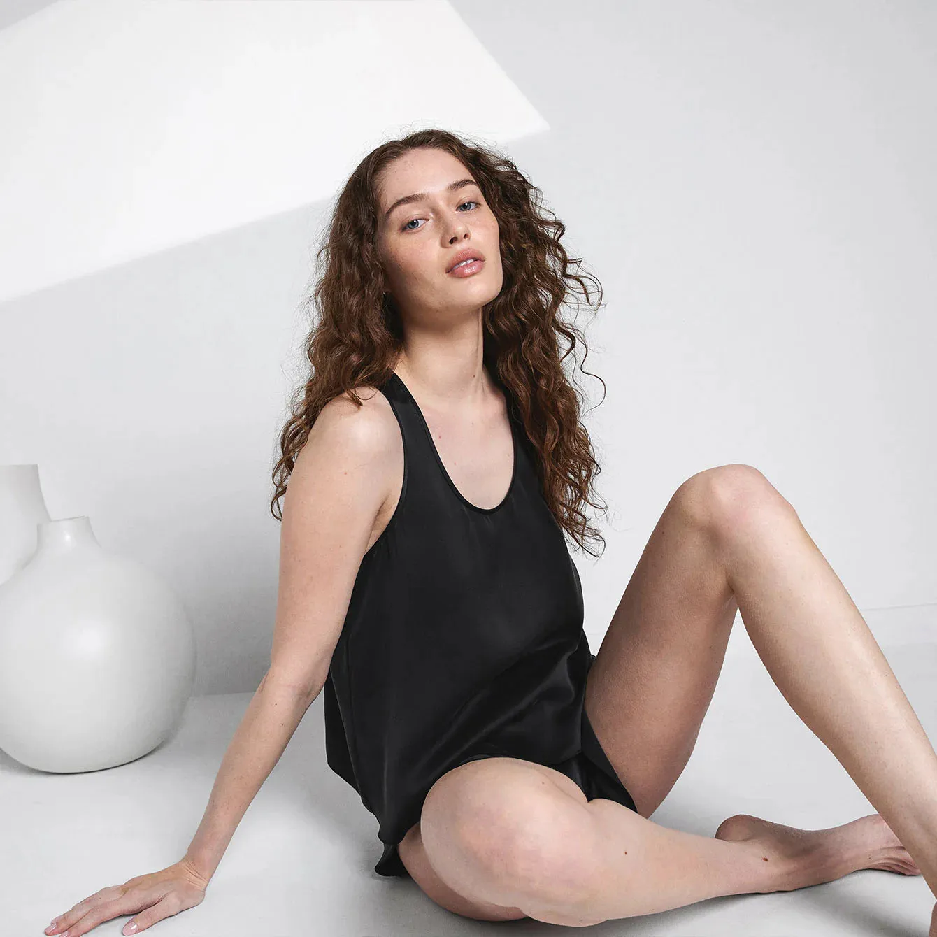 Washable Silk Tulip Back Set
