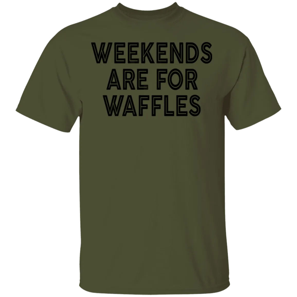 Weekends Are For Waffles T-Shirt