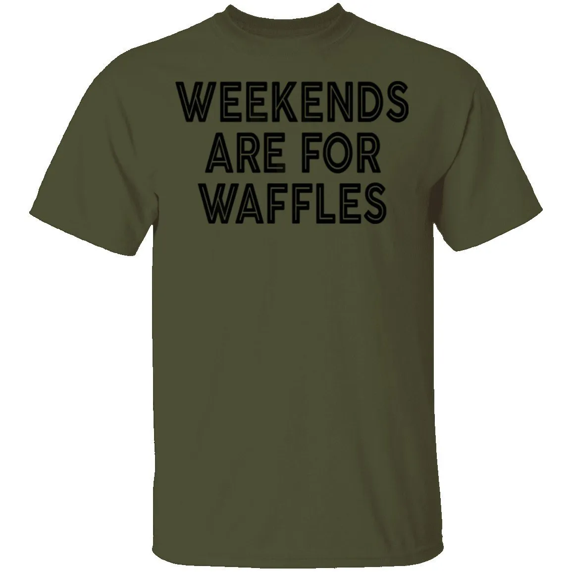 Weekends Are For Waffles T-Shirt