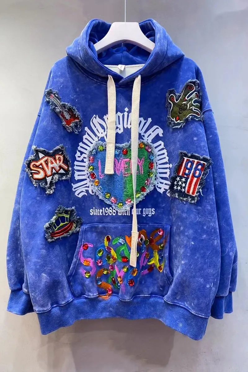 WI0431 Premium Fleece Graphic Hoodie