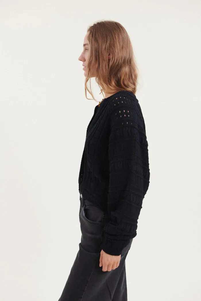Winie Cardigan - Black