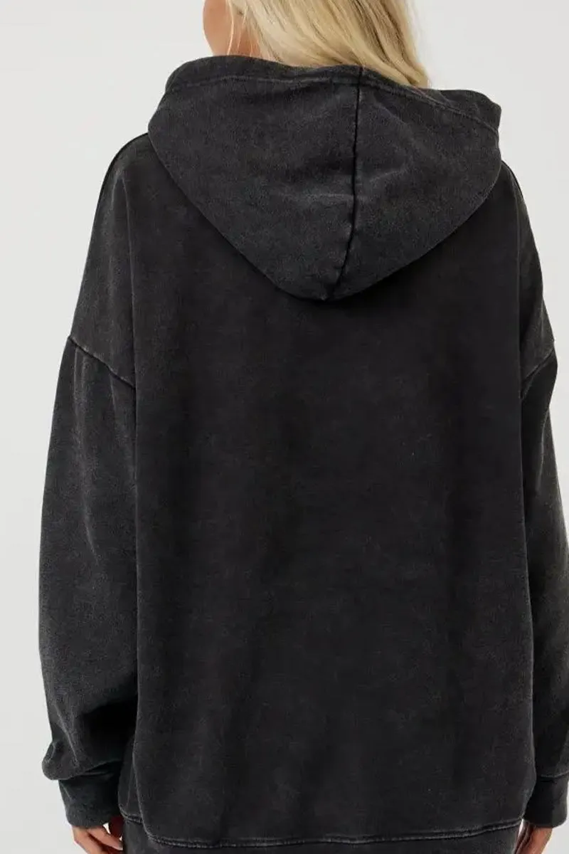 WJ0383 Oversized Hoodie Sweatshirt