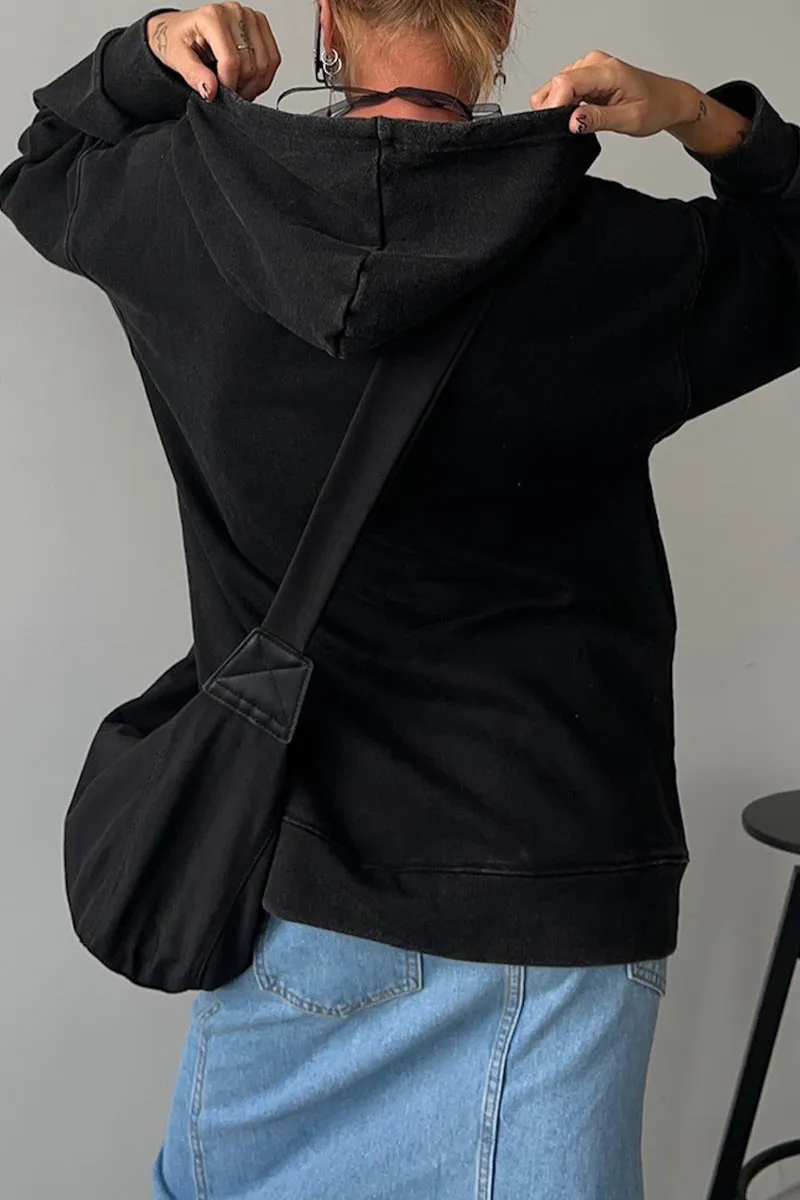 WJ0383 Oversized Hoodie Sweatshirt