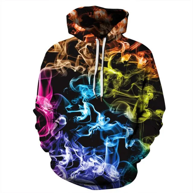 Women Men Harajuku Style 3D Hoodies