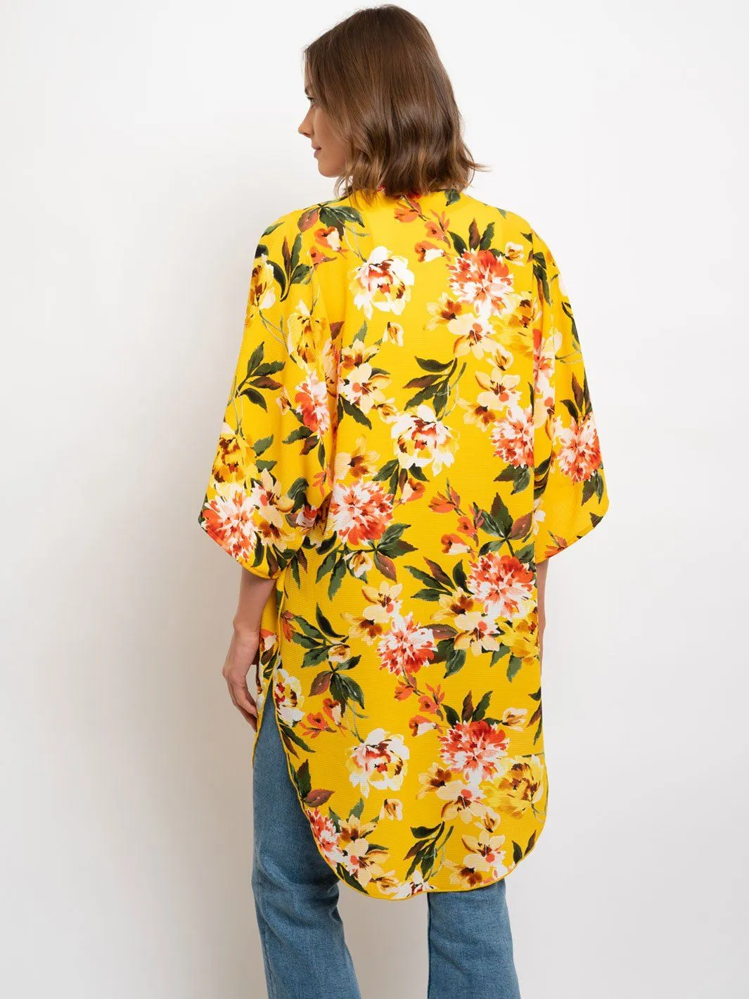WOMEN'S KOSHIBO DOUBLE SLIT CARDIGAN