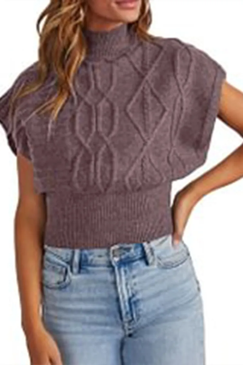 WR3265 Short Sleeve Sweater