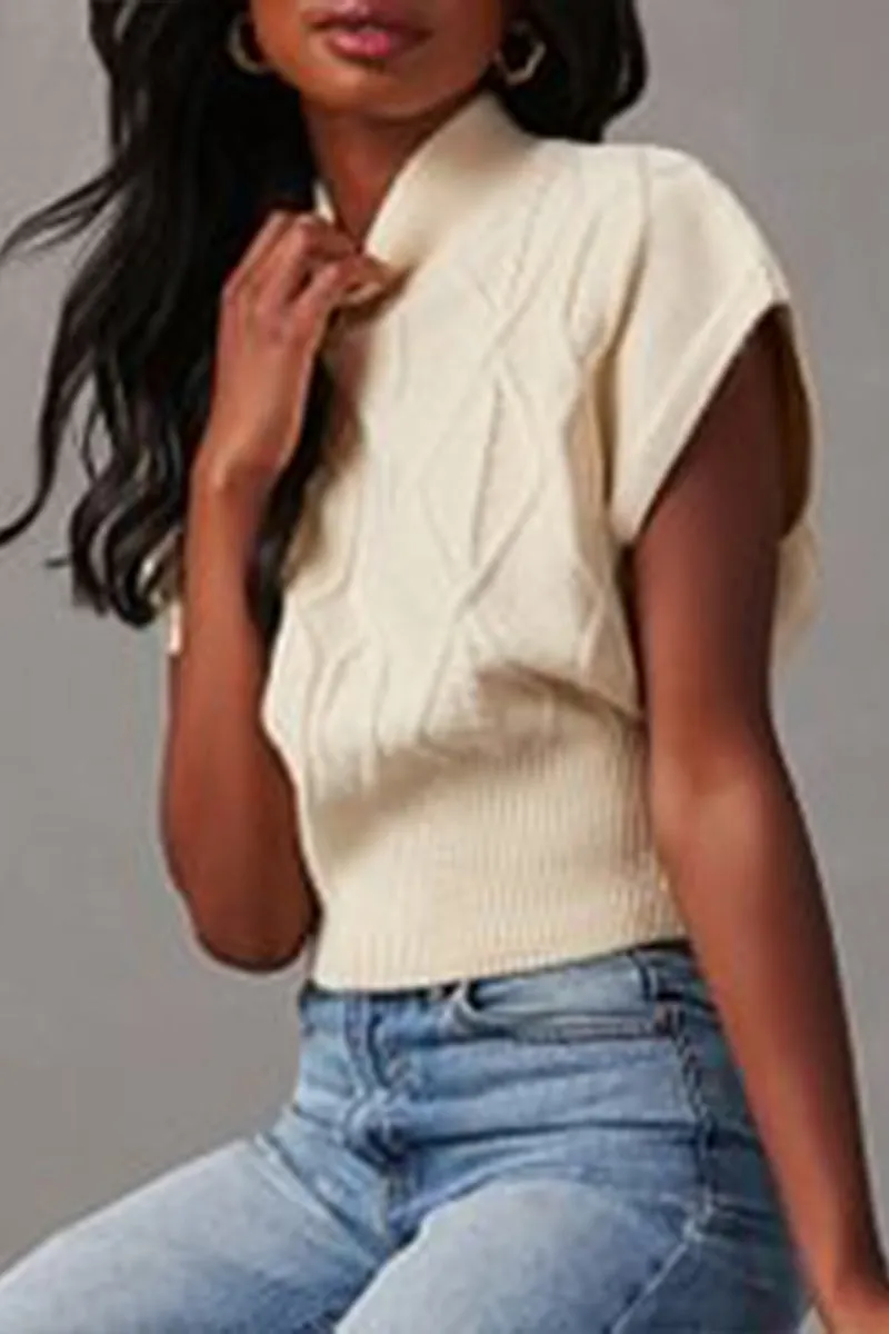 WR3265 Short Sleeve Sweater