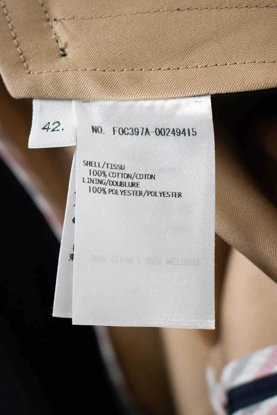 [WW19708] Thom Browne | Trench Coat