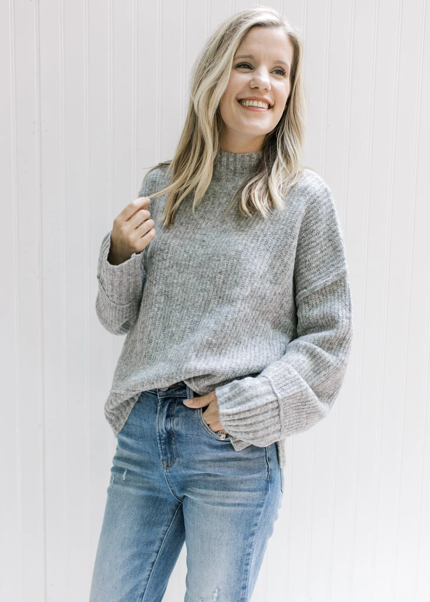 X Heather Sweater