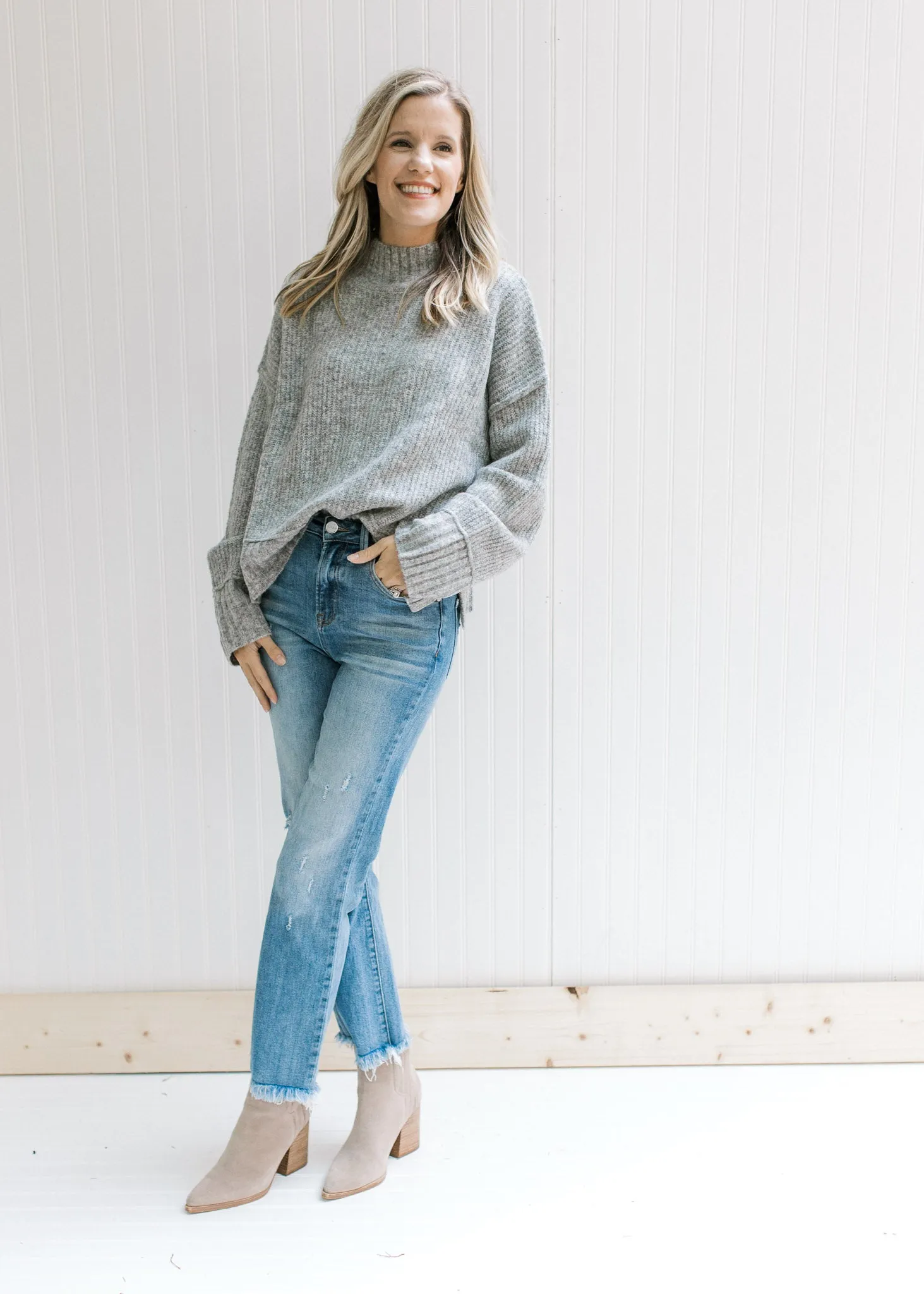 X Heather Sweater