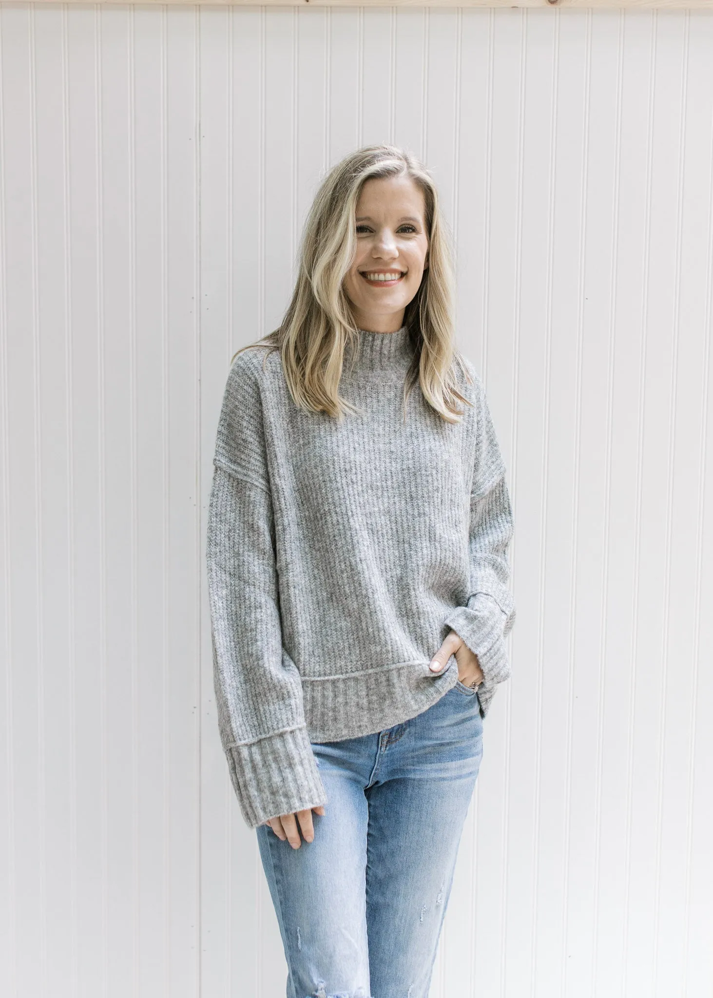 X Heather Sweater