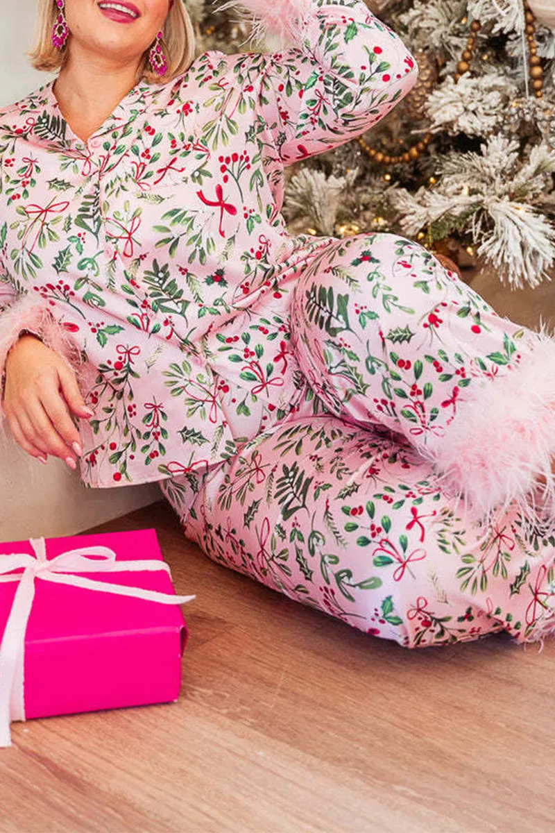 XK0268 Floral Pajamas Set