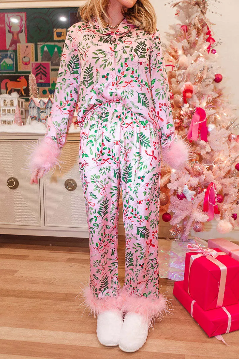 XK0268 Floral Pajamas Set