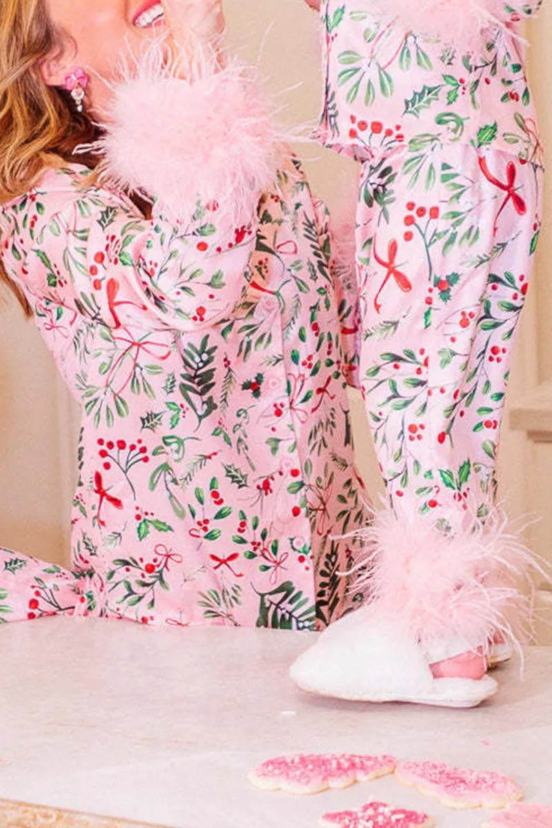 XK0268 Floral Pajamas Set