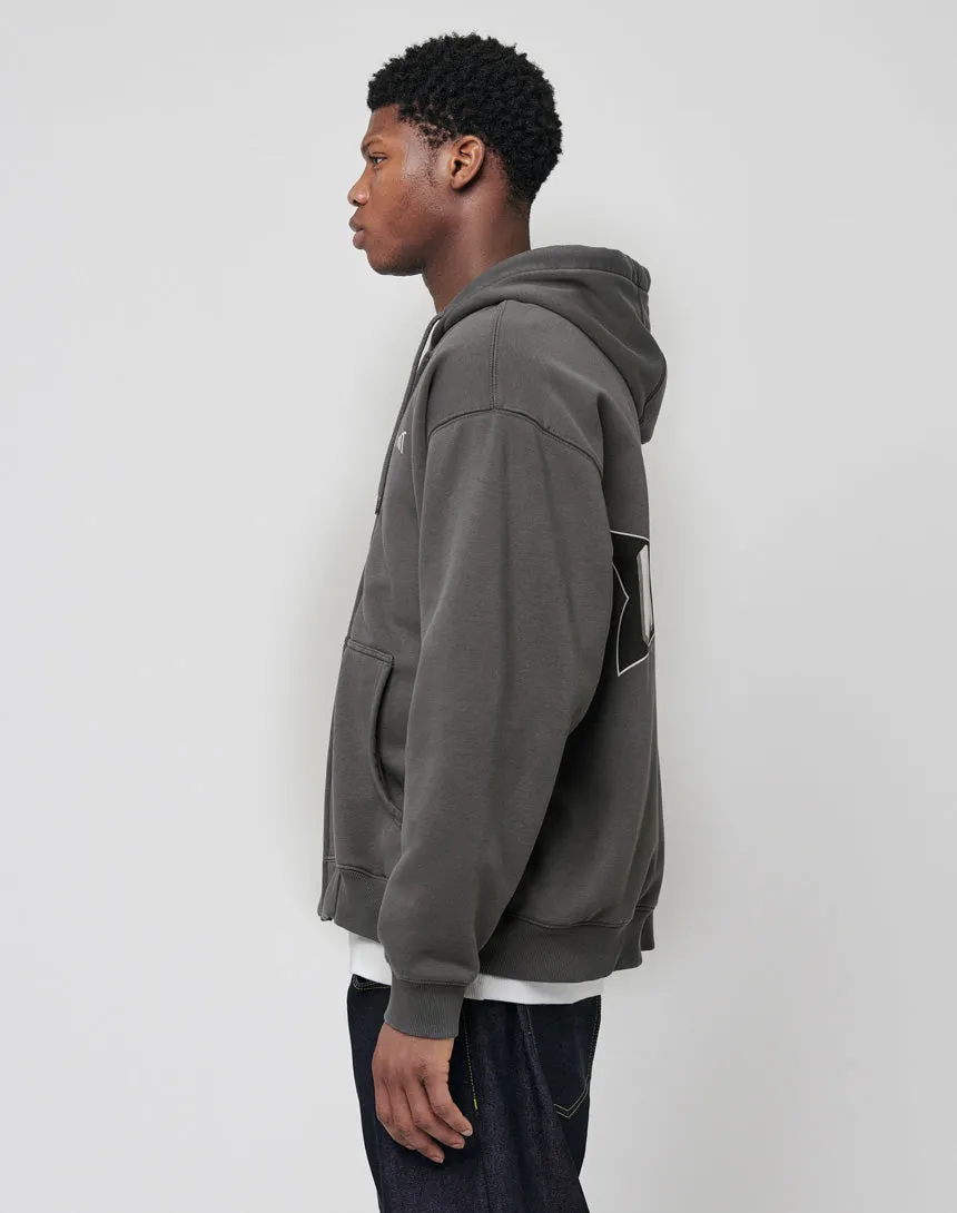 Y Cross Hooded Zip