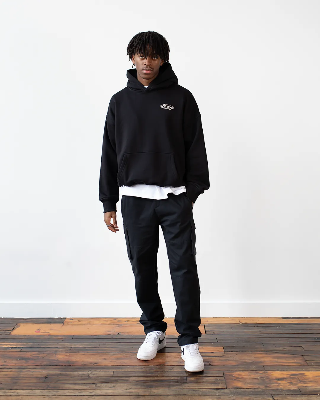 Yours is Hours Hoodie - Black
