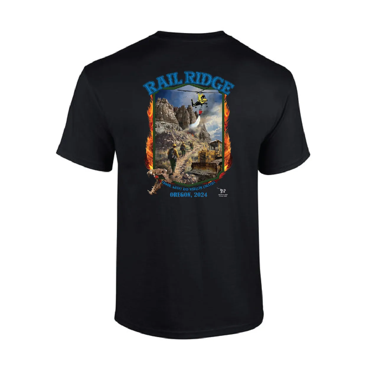 YOUTH RAIL RIDGE FIRE SHIRT