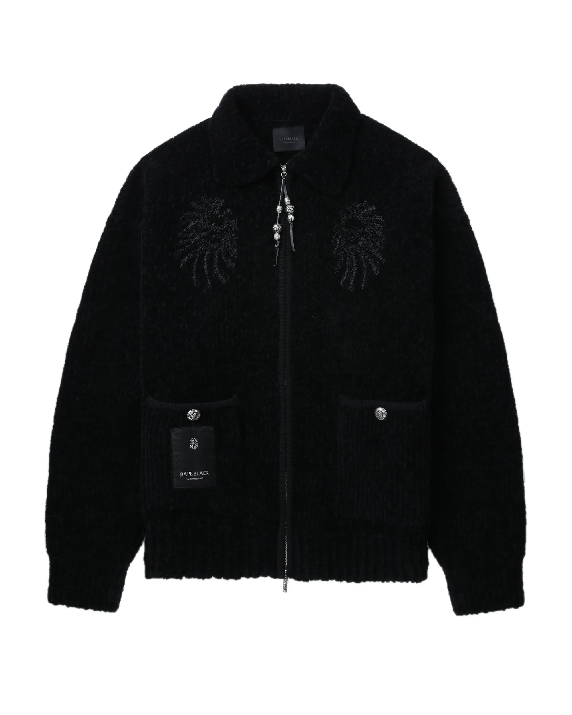 Zipped cardigan