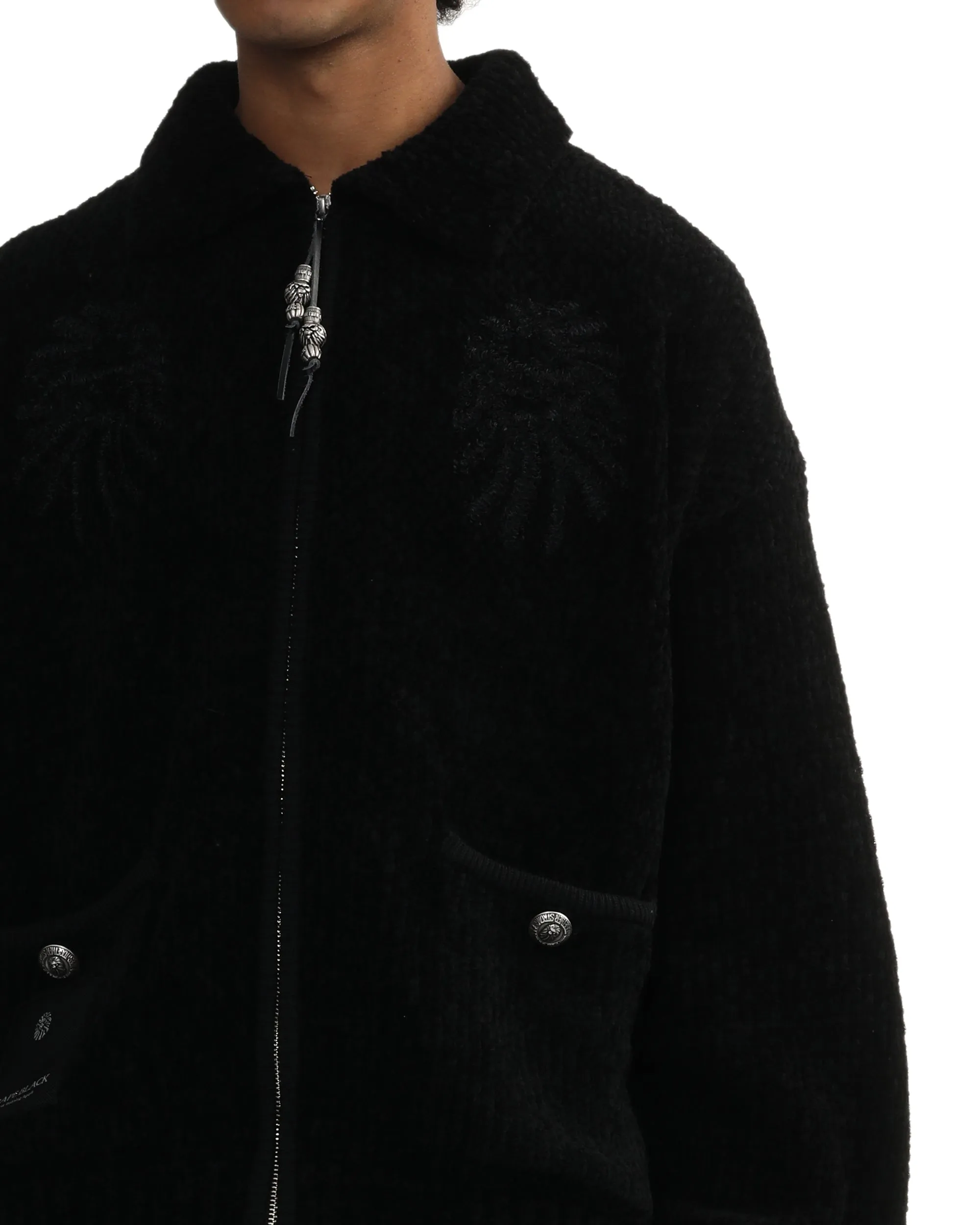 Zipped cardigan