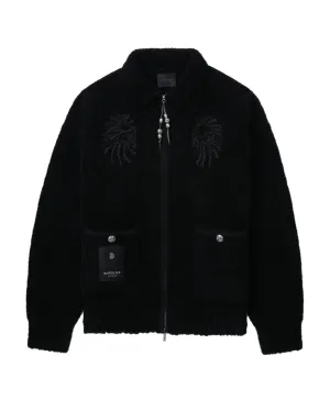 Zipped cardigan